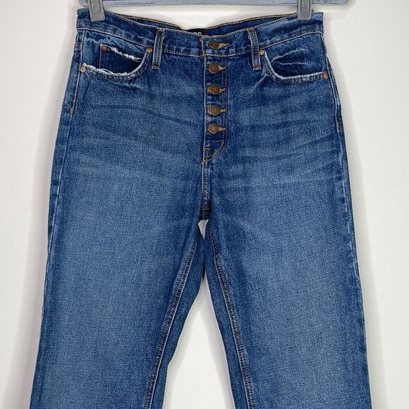 UO Urban Outfitters BDG Vintage Boot Cut Button Fly Ankle Jeans Women's Size 29 - Picture 5 of 11